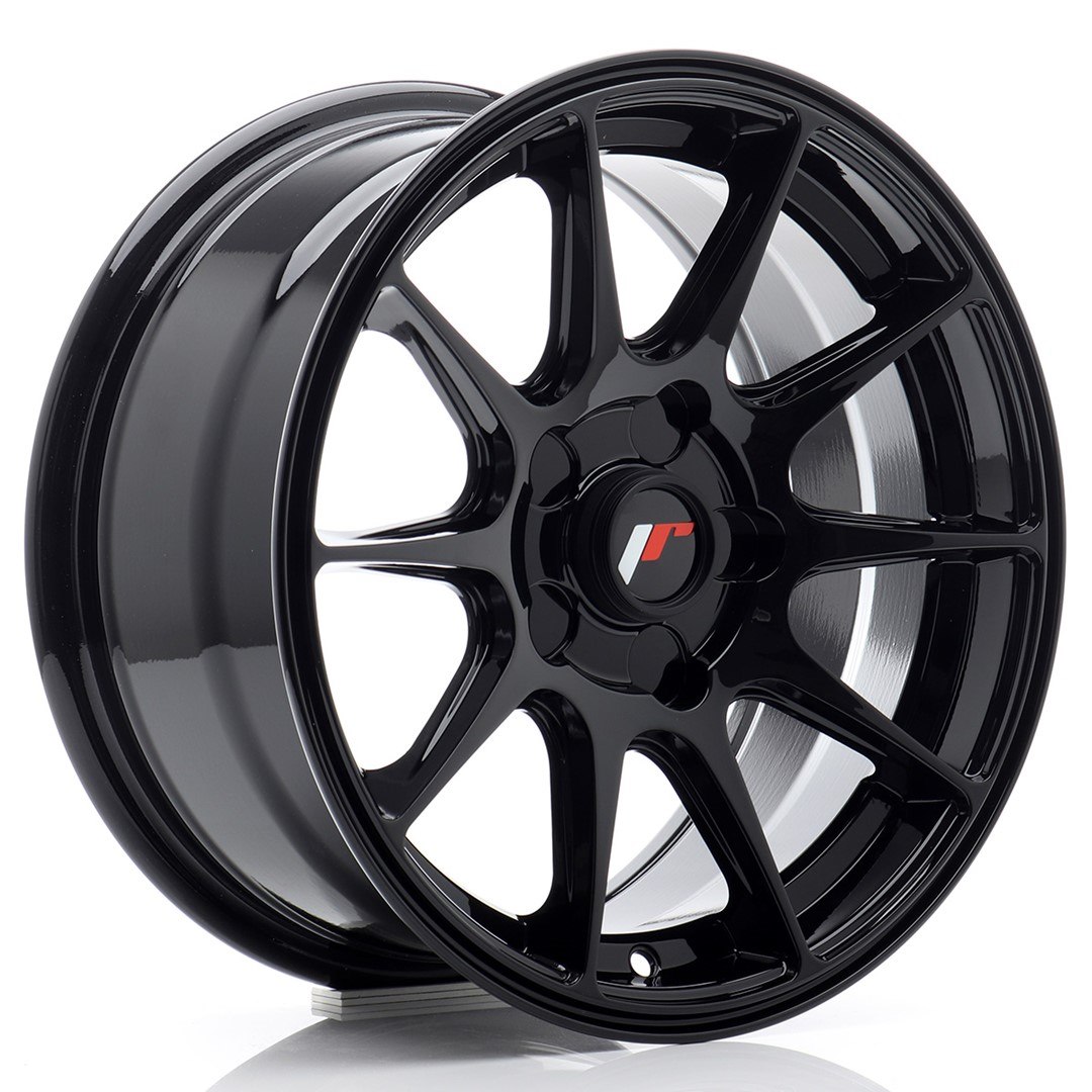 JR Wheels JR11 15x7 ET20-30 BLANK Gloss Black – tootefoto