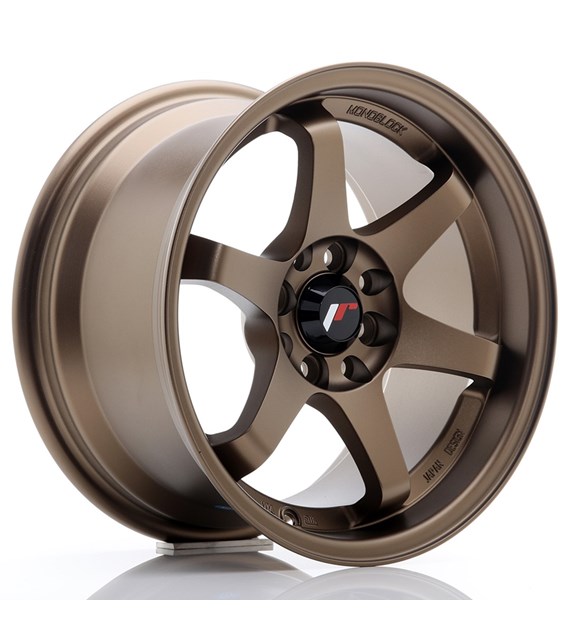 JR Wheels JR3 15x8 ET25 4x100/114 Anodized Bronze