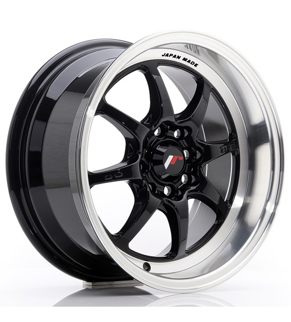 JR Wheels TF2 15x7,5 ET30 4x100/114 Gloss Black