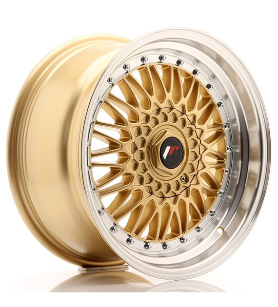 JR Wheels JR9 17x8,5 ET20 5x112/120 Gold w/Machined Lip