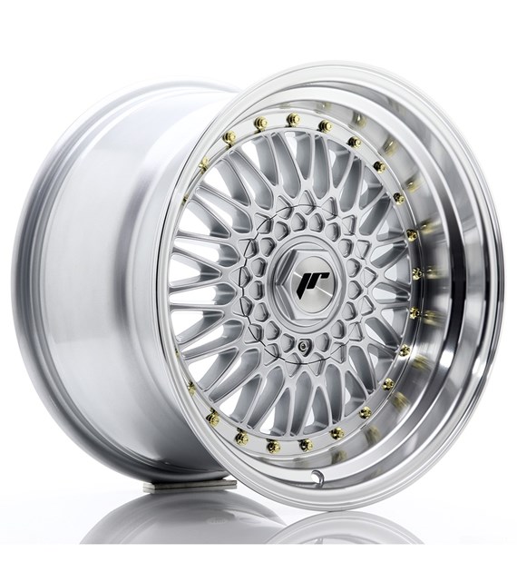 JR Wheels JR9 17x10 ET20 5x112/120 Silver w/Machined Lip