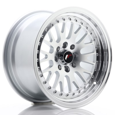 JR Wheels JR10 15x8 ET20 4x100/108 Silver Machined Face