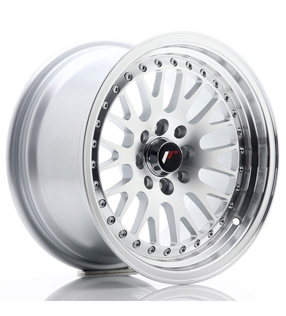 JR Wheels JR10 15x8 ET20 4x100/108 Silver Machined Face