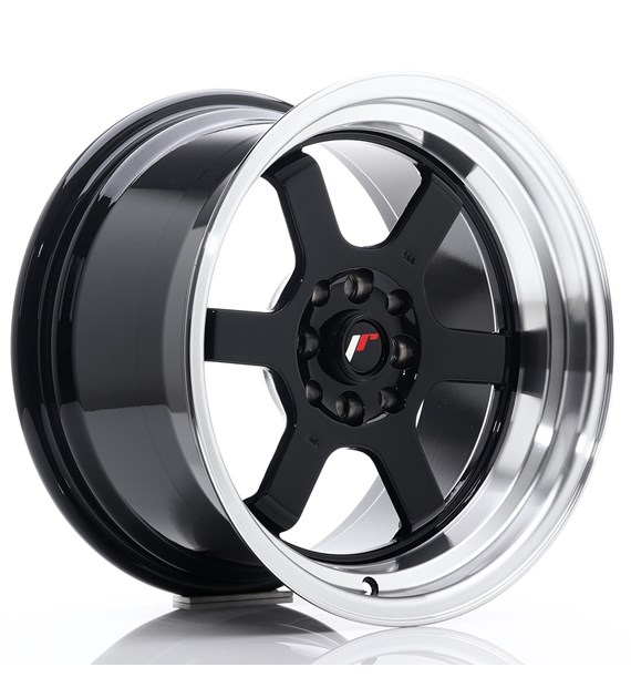 JR Wheels JR12 16x9 ET10 4x100/114 Gloss Black