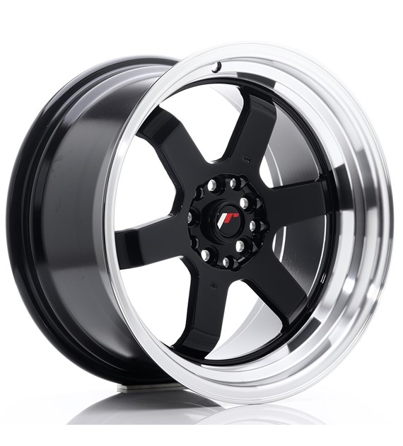 JR Wheels JR12 17x9 ET25 5x100/114 Gloss Black