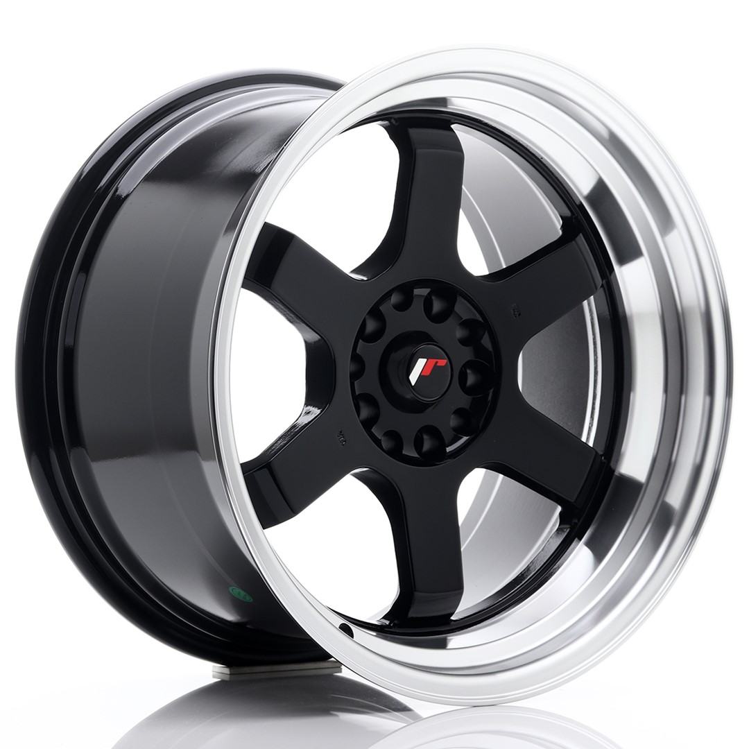 JR Wheels JR12 18x10 ET20 5x114/120 Gloss Black