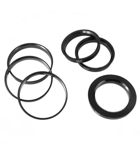 Set of 4 x Hub Rings 65.1-63.4