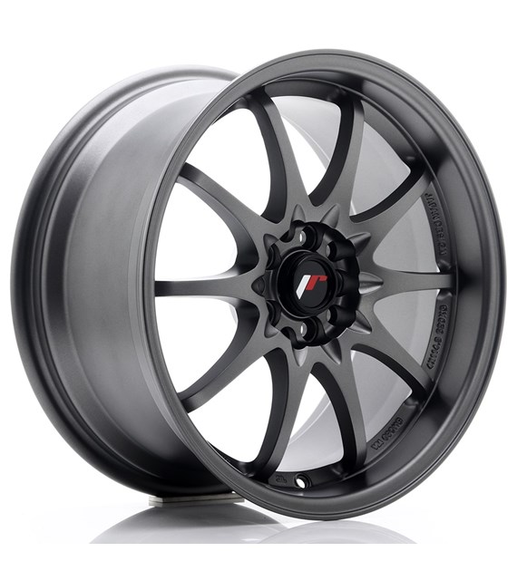 JR Wheels JR5 17x8,5 ET35 5x100/114,3 Matt Gun Metal