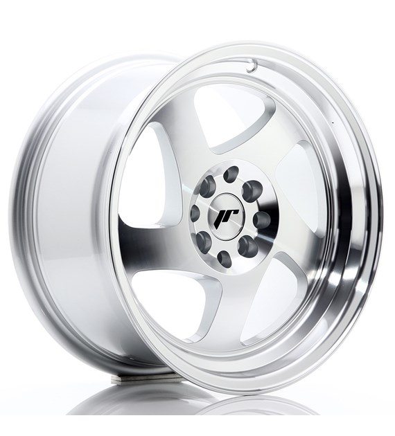 JR Wheels JR15 16x8 ET25 4x100/108 Machined Silver