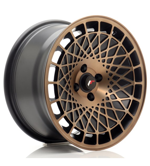 JR Wheels JR14 16x8 ET15 4x100 Black Bronze Finish