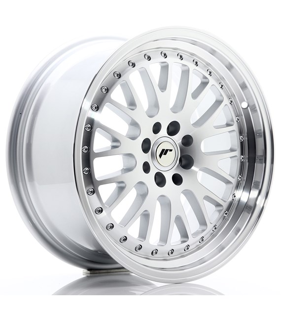 JR Wheels JR10 17x8 ET35 4x100/114 Silver Machined Face