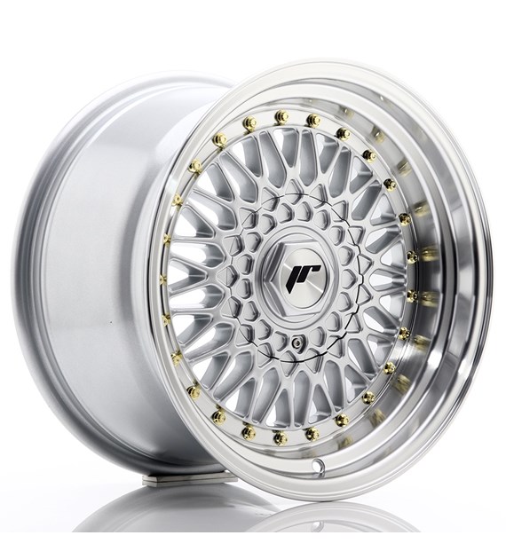 JR Wheels JR9 16x9 ET20 4x100/108 Silver w/Machined Lip