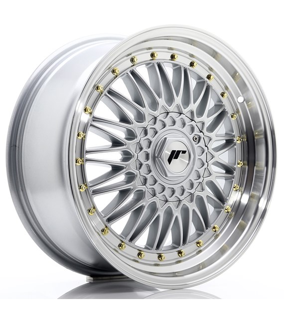 JR Wheels JR9 18x8 ET35 5x100/120 Silver w/Machined Lip