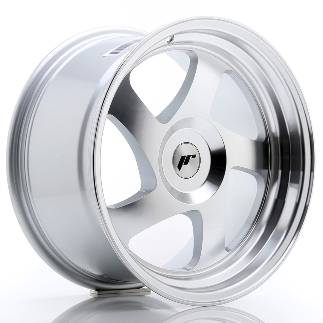 JR Wheels JR15 17x9 ET25 Blank Silver Machined