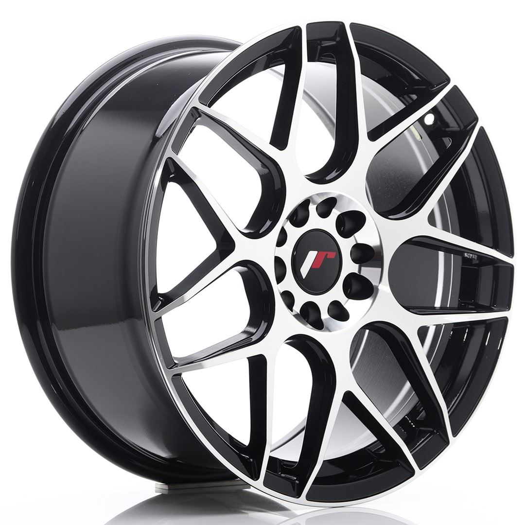 JR Wheels JR18 18x8,5 ET40 5x112/114 Black Machined