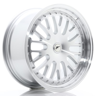 JR Wheels JR10 19x8,5 ET20-35 BLANK Silver Machined Face