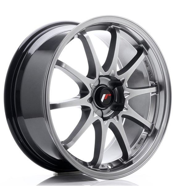 JR Wheels JR5 18x8 ET35 5H BLANK Hyper Black