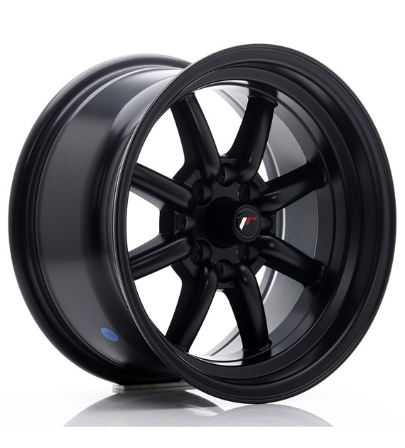 JR Wheels JR19 15x8 ET0 4x100/114 Matt Black