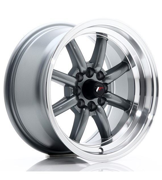 JR Wheels JR19 15x8 ET0 4x100/114 Gun Metal