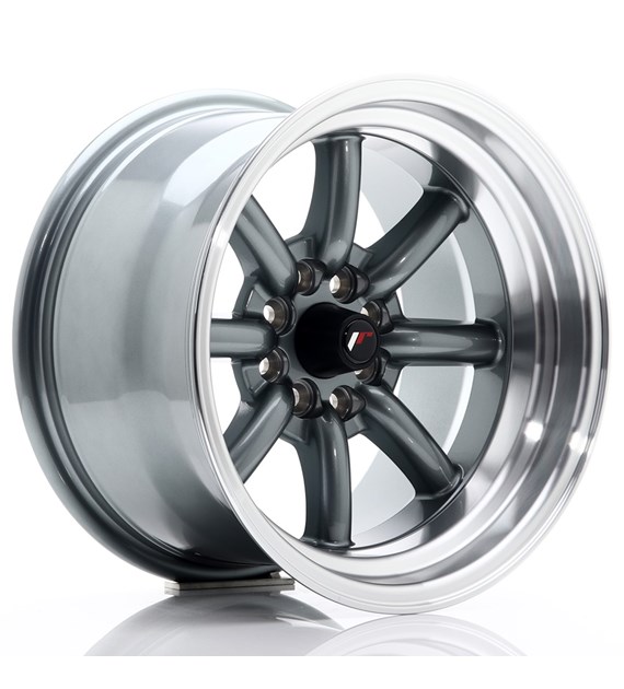 JR Wheels JR19 15x9 ET-13 4x100/114 Gun Metal