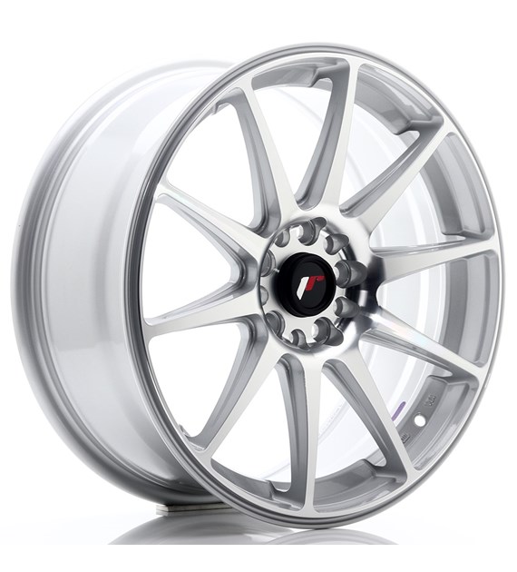 JR Wheels JR11 18x7,5 ET40 5x112/114 Silver Machined