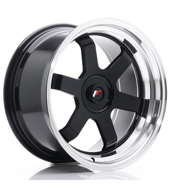 JR Wheels JR12 17x9 ET25 Blank Gloss Black