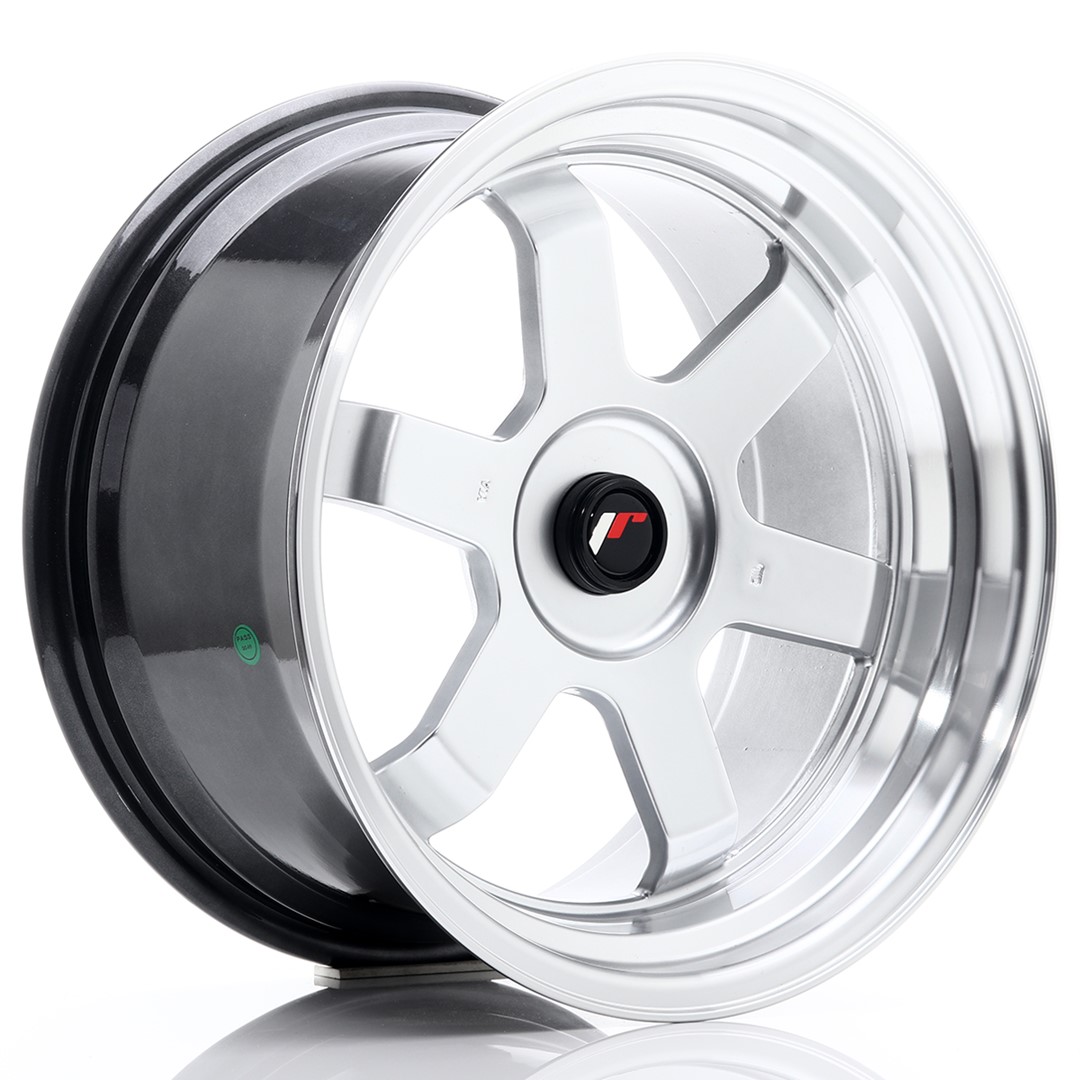 JR Wheels JR12 17x9 ET25 Blank Hyper Silver