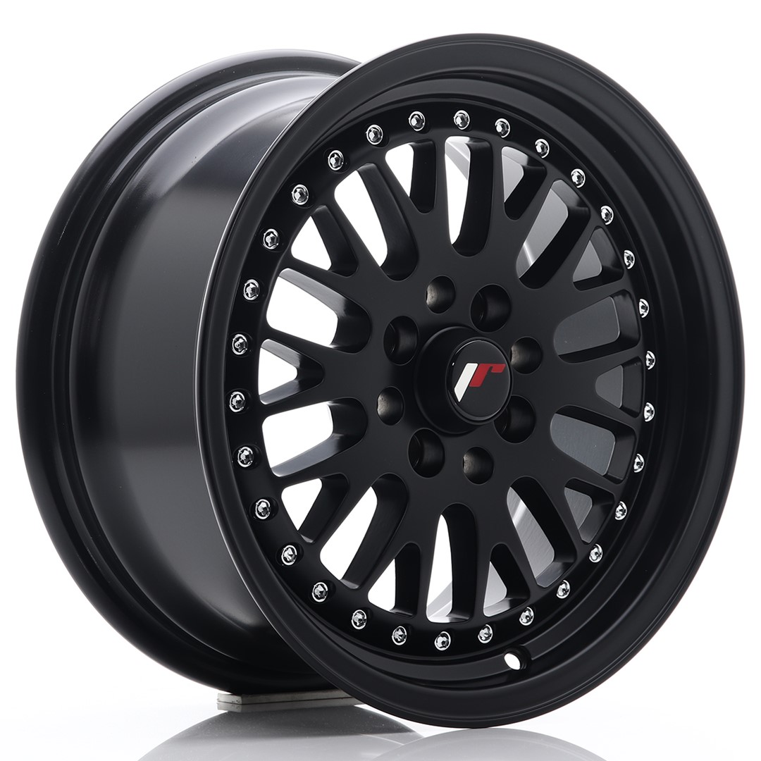 JR Wheels JR10 15x7 ET30 4x100/108 Matt Black