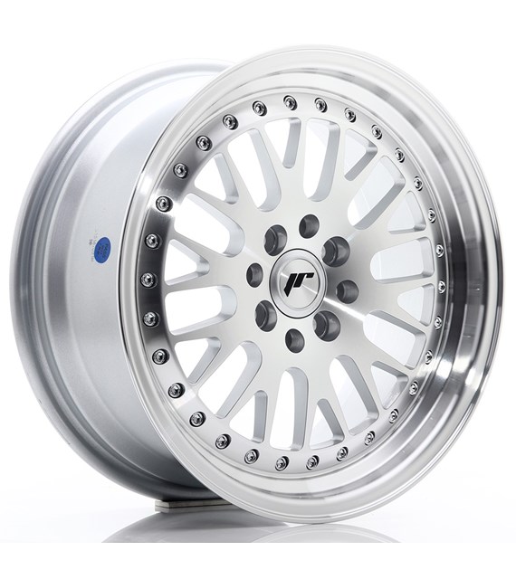 JR Wheels JR10 16x7 ET30 4x100/108 Silver Machined Face