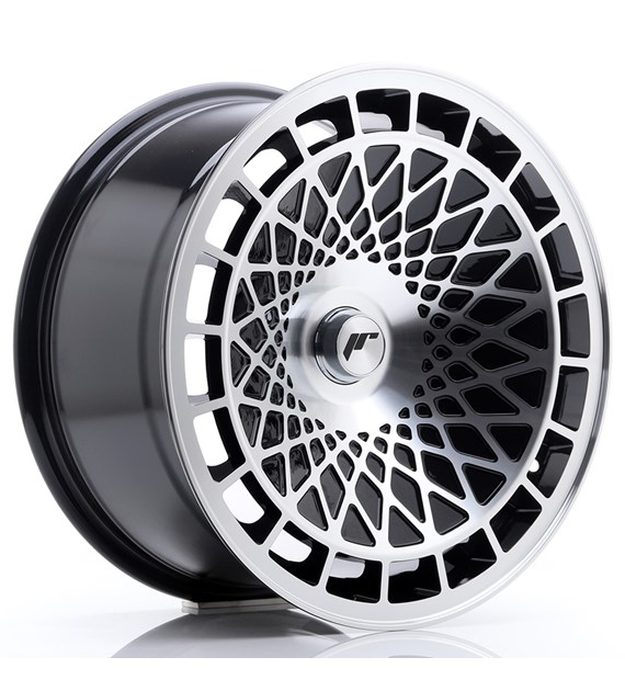 JR Wheels JR14 17x8,5 ET15 Blank Gloss Black Machined Face