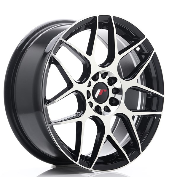 JR Wheels JR18 18x7,5 ET40 5x112/114 Black Machined