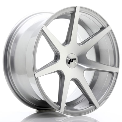 JR Wheels JR20 18x9,5 ET20-40 BLANK Silver Machined Face