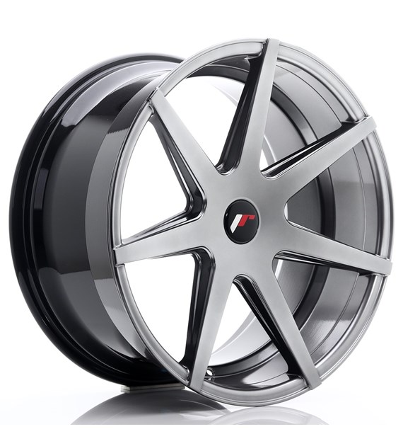 JR Wheels JR20 20x10 ET20-40 5H Blank Hyper Black