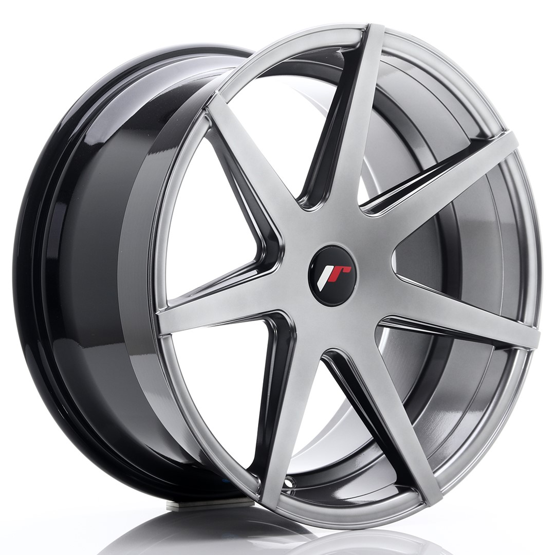 JR Wheels JR20 20x10 ET20-40 5H Blank Hyper Black