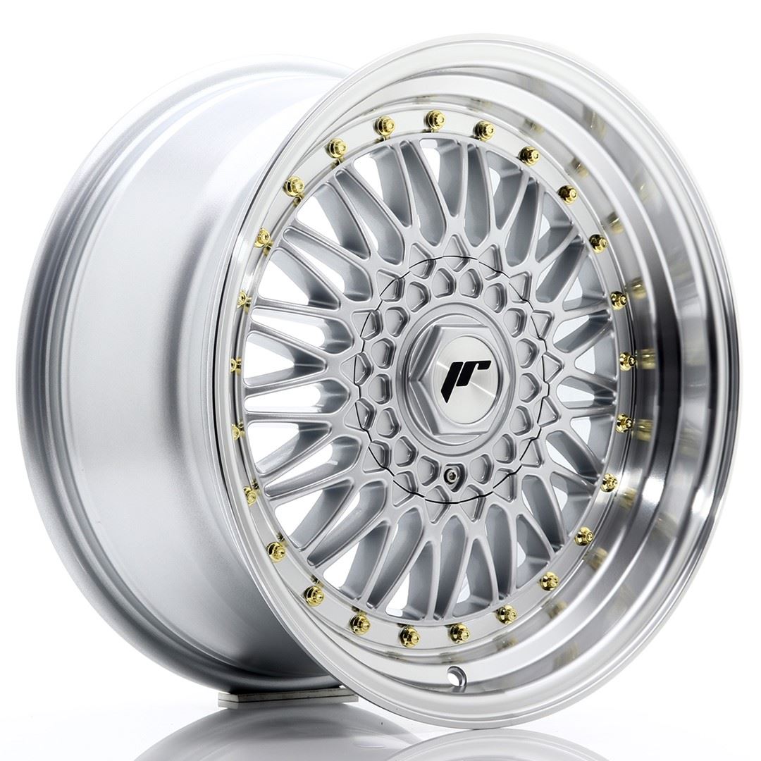 JR Wheels JR9 17x8,5 ET35 BLANK Silver w/Machined Lip