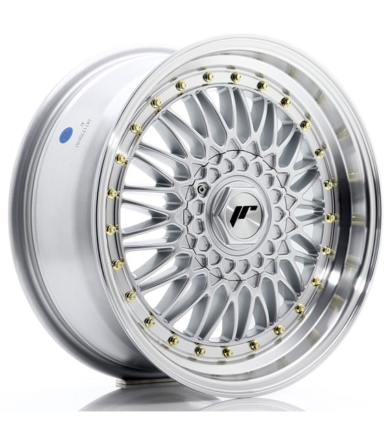 JR Wheels JR9 17x7,5 ET35 4x100/114 Silver w/Machined Lip