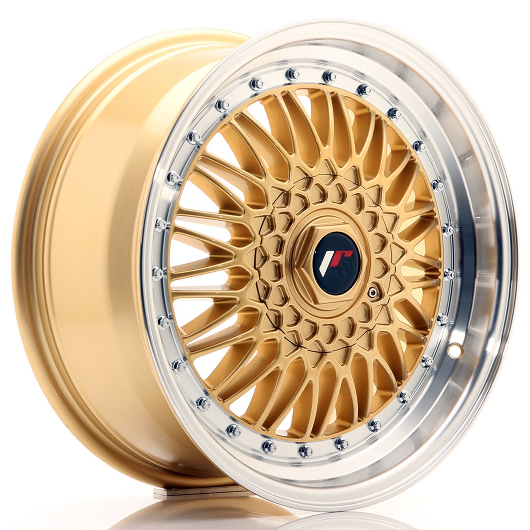 JR Wheels JR9 17x7,5 ET35 BLANK Gold w/Machined Lip