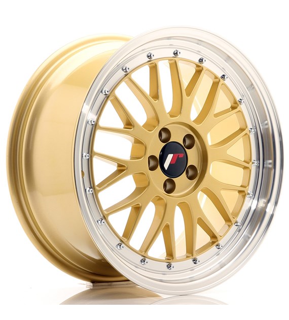 JR Wheels JR23 18x8,5 ET35 5x100 Gold w/Machined Lip