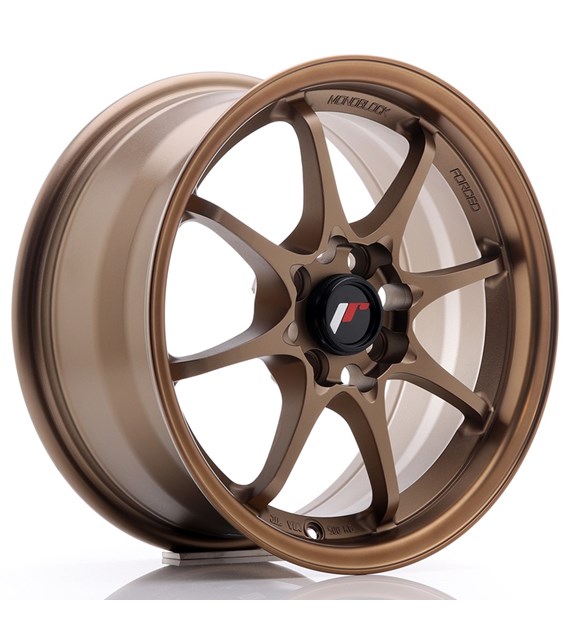 JR Wheels JR5 15x7 ET35 4x100 Dark Anodized Bronze