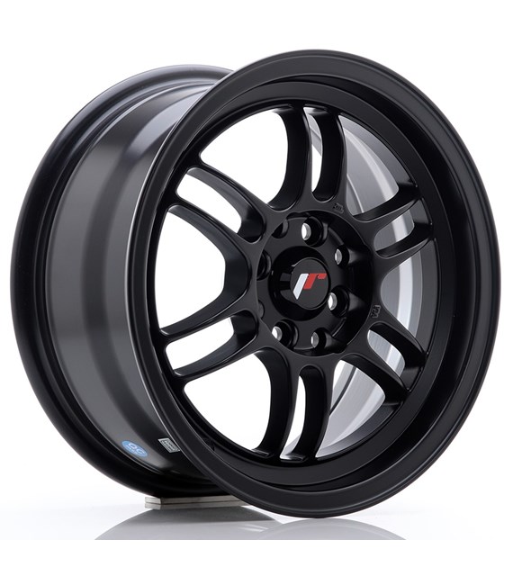 JR Wheels JR7 15x7 ET38 4x100/114 Matt Black