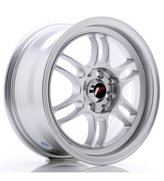 JR Wheels JR7 15x7 ET38 4x100/114 Silver