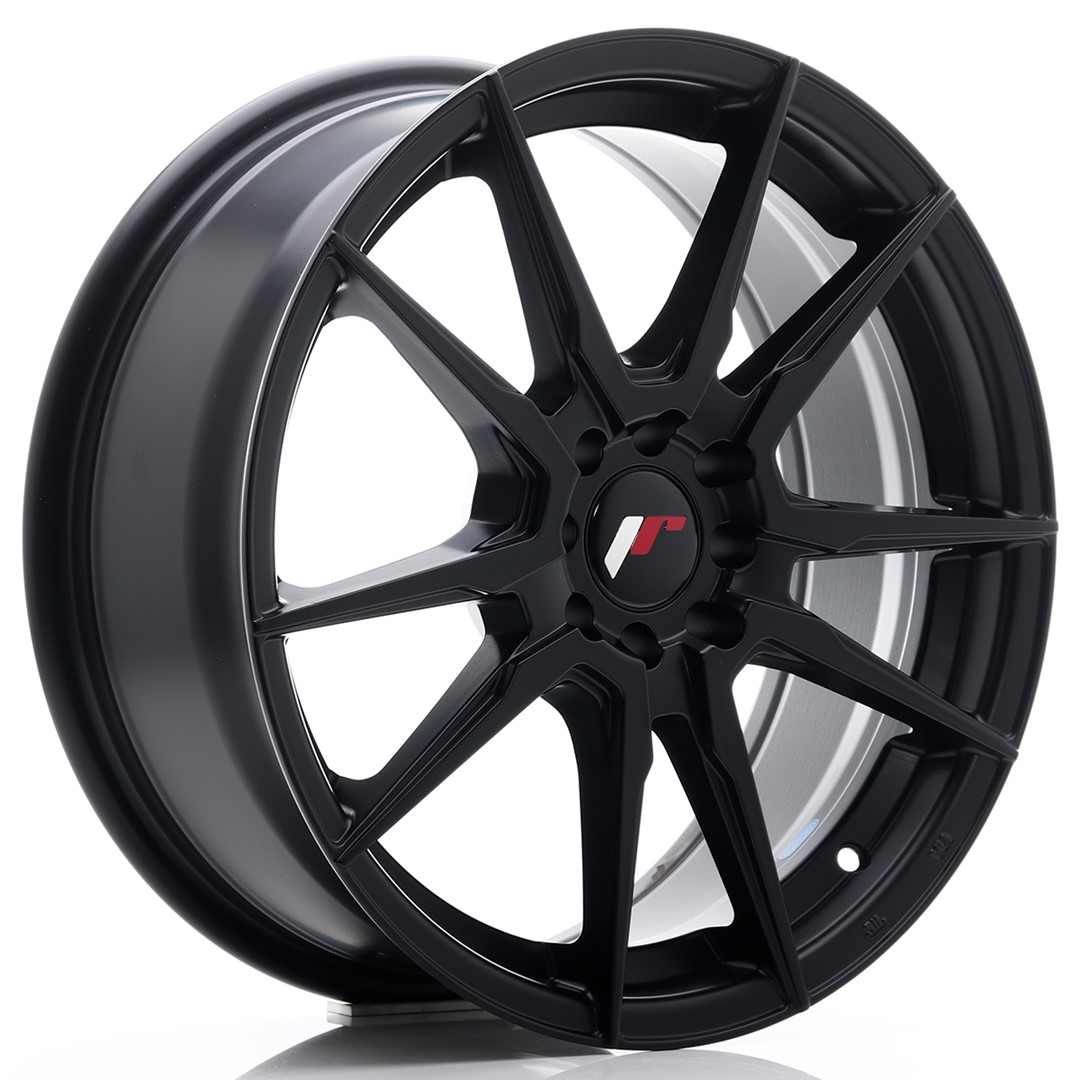 JR Wheels JR21 17x7 ET40 4x100/114 Matt Black