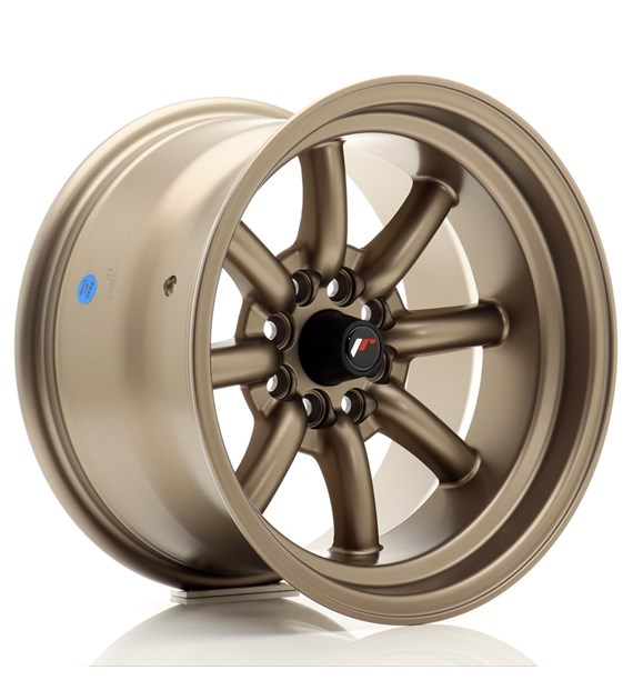 JR Wheels JR19 15x9 ET-13 4x100/114 Matt Bronze