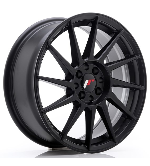 JR Wheels JR22 17x7 ET35 4x100/114 Matt Black