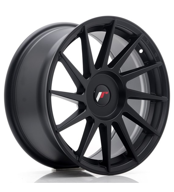 JR Wheels JR22 17x8 ET25-35 BLANK Matt Black