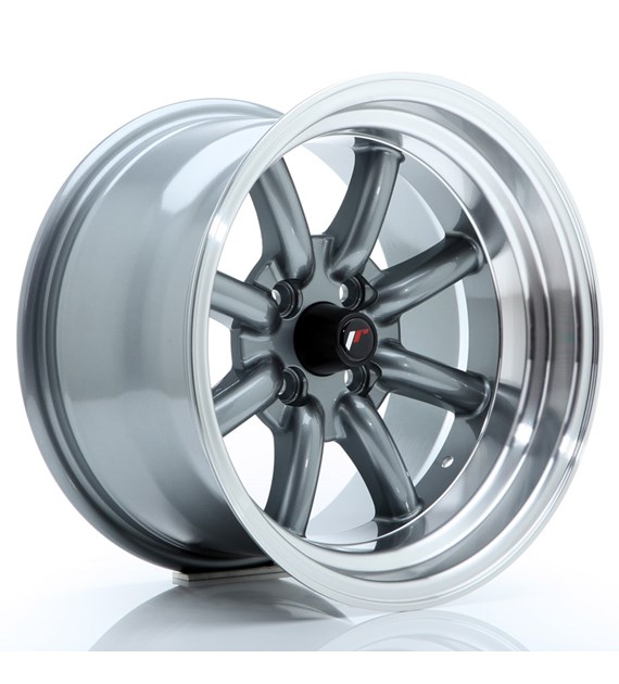 JR Wheels JR19 15x9 ET-13 4x100 Gun Metal