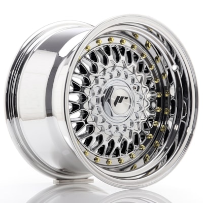 JR Wheels JR9 15x9 ET10 4x100/108 Chrome