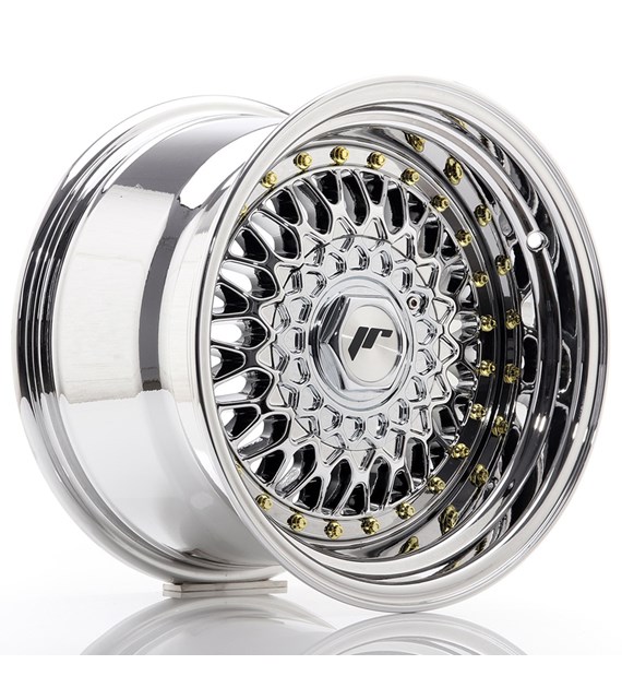 JR Wheels JR9 15x9 ET10 4x100/108 Chrome