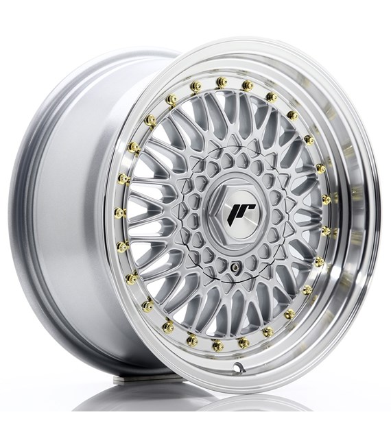 JR Wheels JR9 16x7,5 ET25 BLANK Silver w/Machined Lip