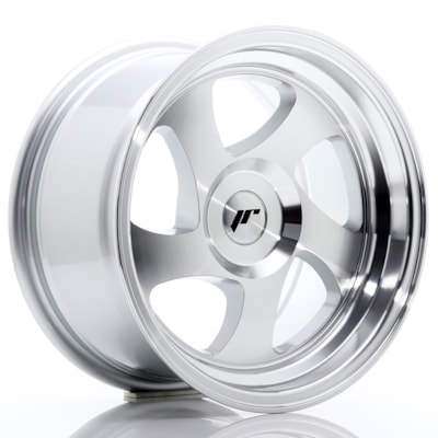JR Wheels JR15 15x8 ET20 BLANK Silver Machined Face